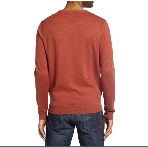 Treasure & Bond - Cotton & Cashmere Crew Sweater in Rust, Men’s “XL” NWT(B35) - Picture 2 of 11